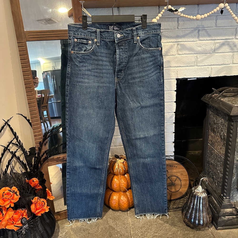 GAP High Rise Cheeky Straight | Size 10/30L